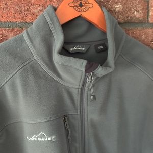 Eddie Bauer Large men's full zip fleece jacket, New!